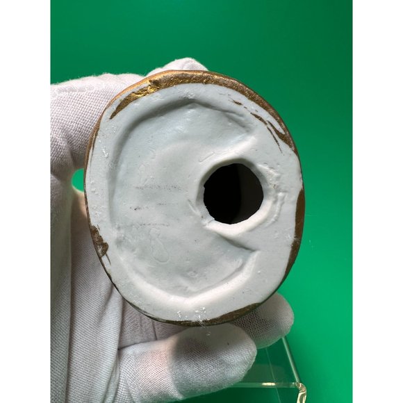 Around the World Porcelain Belgium Santa 1900 Heilig Meyers 5" Hand Painted - Picture 5 of 6